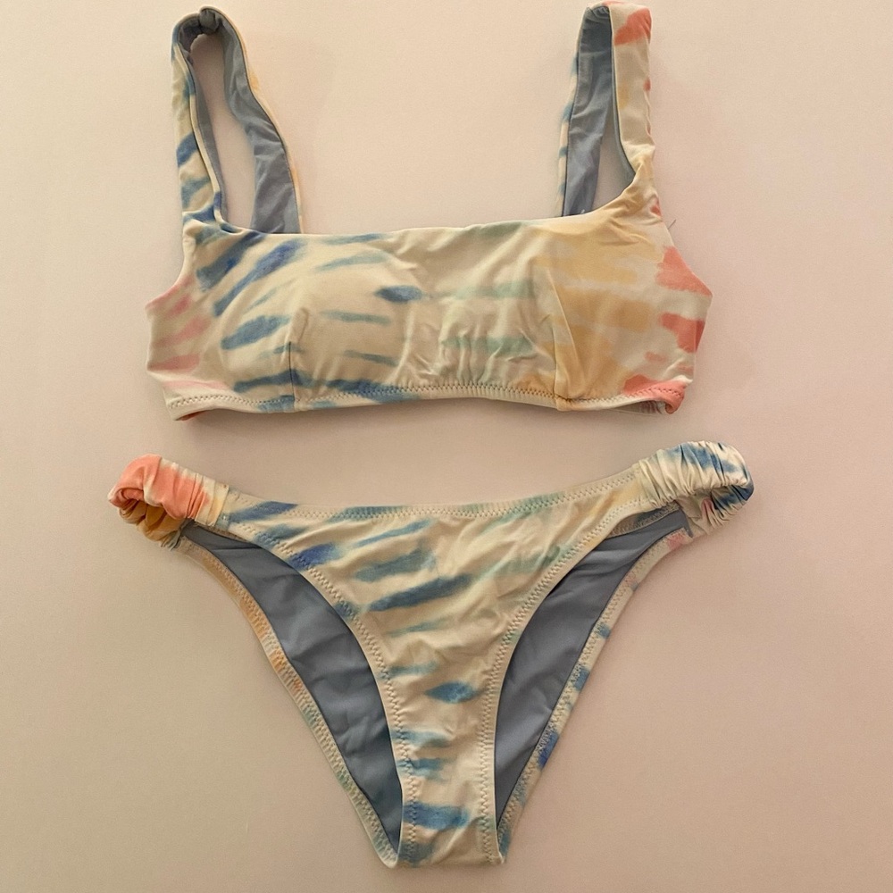 Rip Curl Pastel Tie-Dye Bikini Set